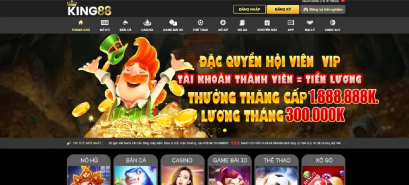 Các trò chơi phổ biến tại sảnh casino King88