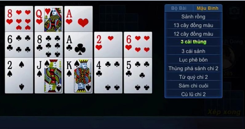 So sánh các trò chơi bài: Poker, Tiến lên và Mậu binh